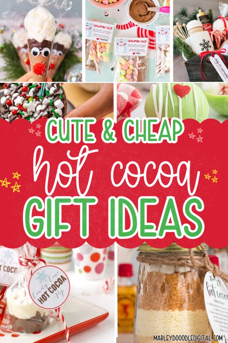 Get inspired with 41+ hot cocoa gift ideas! Perfect for Christmas gifts, these ideas include hot chocolate cones, gift jars, and DIY hot cocoa kits. Great for teachers, kids, or stocking stuffers, these budget-friendly ideas are easy to make and perfect for the holidays. Add a cozy touch to your gifting this year with these festive and fun hot chocolate ideas! Diy Hot Cocoa Jars, Hot Cocoa Bags For Kids, Christmas Diy Hot Chocolate Gift, Hot Cocoa Ideas Diy Gifts, Homemade Hot Chocolate Gift Ideas, Hot Chocolate Bags Christmas Gifts, Hot Cocoa Kits For Kids, Neighbor Christmas Gifts Hot Chocolate, Hot Coco Diy Gift