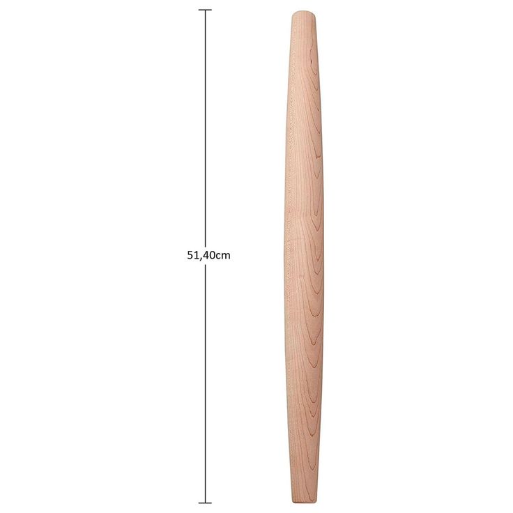 a wooden toothbrush is shown with measurements for the size and shape, including the length