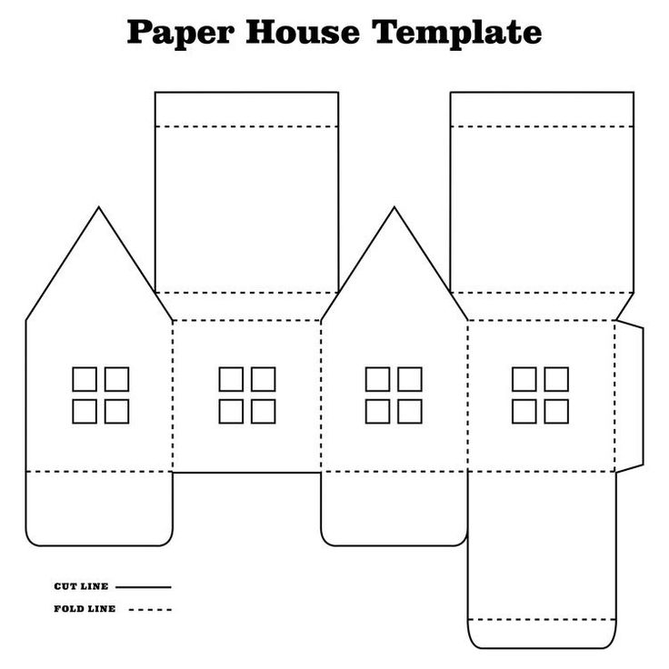 paper house template for kids to make