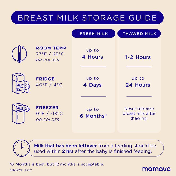 the breast milk storage guide is shown with instructions for how to pack and use it