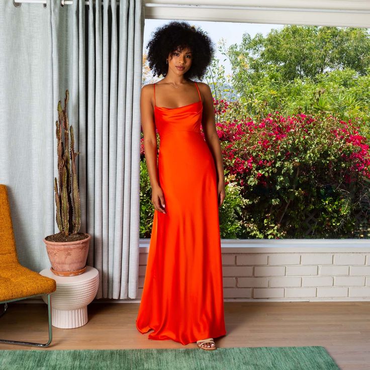 Miranda Dress, Orange Bridesmaid, Long Wrap Dress, Charlotte Dress, Leopard Print Maxi Dress, Drape Gowns, Fame And Partners, Bias Cut Skirt, Corset Style Tops