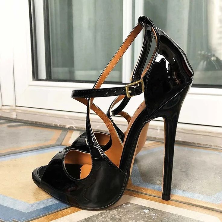 Shipping: Worldwide Express Shipping AvailableDelivery time: 7-15Days Fast ShippingReturns: Fast refund, 100% Money Back Guarantee. Leather Summer Sandals, Summer Leather Sandals, Open Toe High Heels, Fancy Dresses Party, Peep Toe Sandals, Party Outfits, Stiletto Pumps, Toe Sandals, High Heels Stilettos