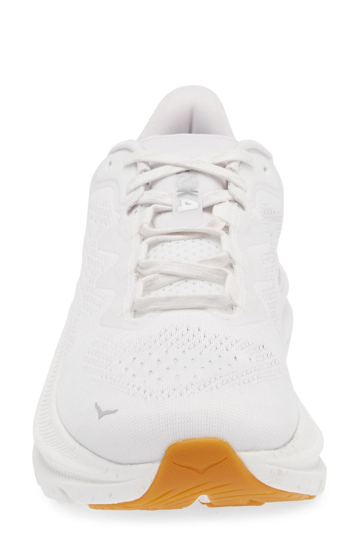 This all-purpose training shoe is updated with a single-layer mesh upper, a sock-like bootie and ghillie lacing to deliver a secure, well-balanced ride. The speckled regrind midsole and gum-rubber outsole are designed for lateral side-to-side movement so you easily transition from street to studio floors. Removable insole Neutral: provides soft, even cushioning with an emphasis on comfort during any activity Lace-up style Cushioned footbed Textile and synthetic upper/synthetic lining and sole Im White Lace-up Running Shoes For Trail Running, Summit White Lace-up Running Sneakers, White Lace-up Trail Running Shoes With Boost Midsole, White Lace-up Trail Running Shoes With Athletic Fit, White Trail Running Shoes With Athletic Fit And Lace-up, White Athletic Fit Lace-up Trail Running Shoes, White Athleisure Trail Running Shoes With Vibram Sole, White Trail Running Shoes With Vibram Sole For Athleisure, White Trail Running Shoes With Vibram Sole