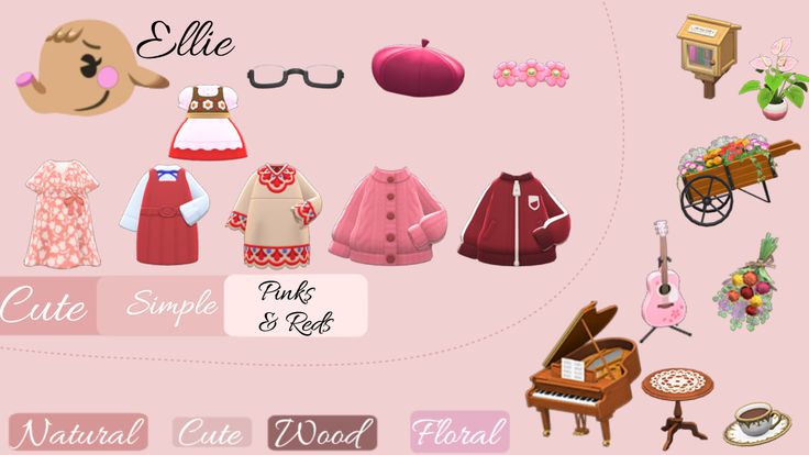 Clothes and Items that would fit Ellie's House/Main Aesthetic Acnh Ellie House, Acnh Ellie, Animal Crossing Ellie, Ellie Acnh, Acnh Gift Guide, Geeky Humor, Animal Crossing Guide, Island Theme, Game 3