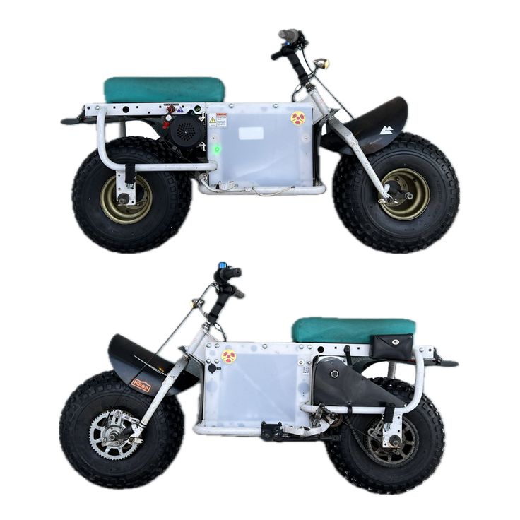 Mini bike electric conversion Bike Electric, Electric Vehicles, Mini Bike, Animation Design, Bicycle Bike, Electric Bike, Electric Cars, Mule, Bicycle