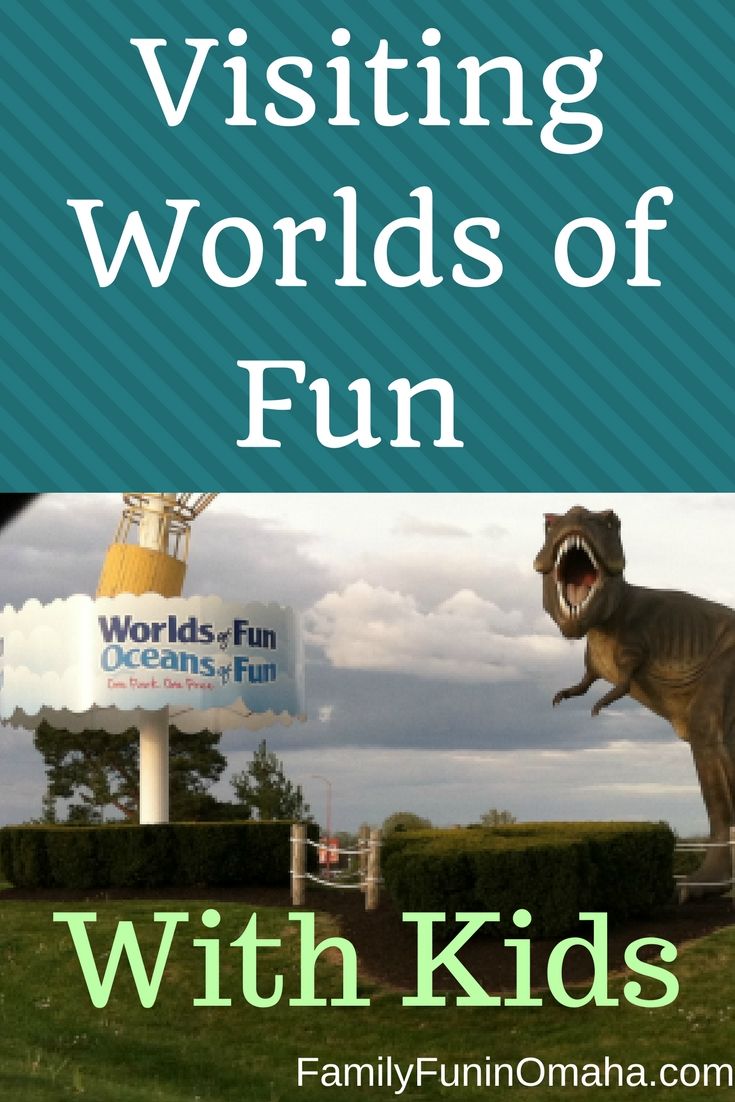 an advertisement for the world's fun dinosaur park