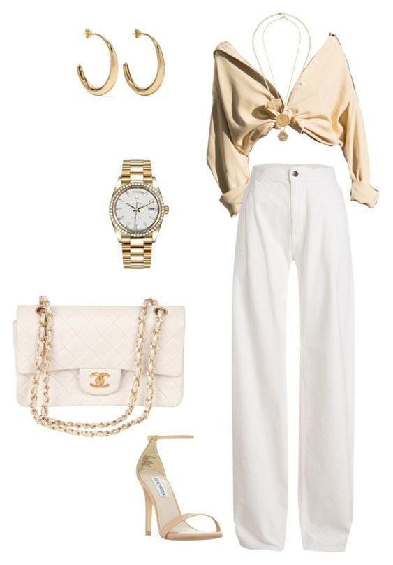 chic white/nude/neutral outfit ideas Mode Inspo, Looks Chic, Kpop Fashion Outfits, 가을 패션, Fancy Outfits, Mode Inspiration, White Pants, Lookbook Outfits, Kpop Fashion