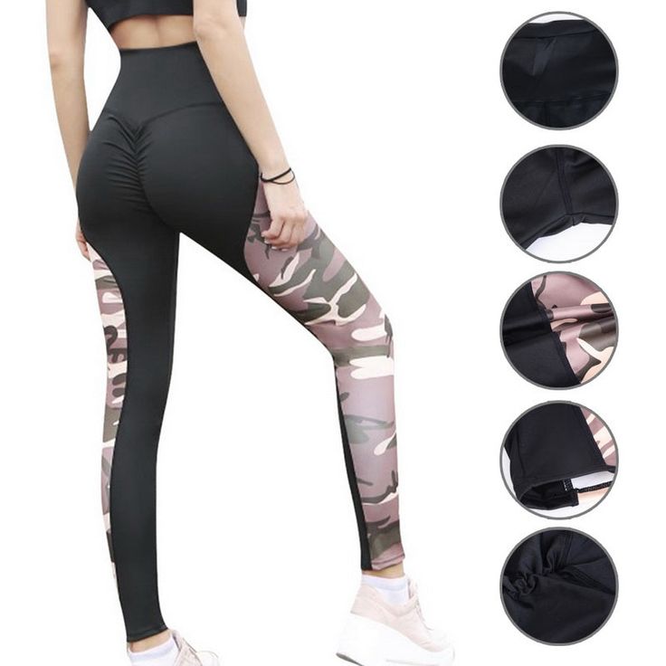 Gender:Women Item Type:Leggings Waist Type:High Material:Polyester Thickness:Standard Length:Ankle-Length Pattern Type:Solid Fabric Type:Broadcloth Style:Casual Feature1:Outdoor sports Feature2:camouflage printed sweatpants Feature3:yoga high waist elastic hip wrinkles Feature4:tight breathable cycling sports pants Service:Retail Dropshipping wholesale accepted Black Casual Yoga Pants Figure-flattering, Casual Black Stretch Tights, Casual Stretch Black Tights, Trendy Black Yoga Pants For Sports, Sporty Black Tights For Fall, Trendy Black Compression Leggings, Trendy Black Sports Leggings, Non-stretch Black Workout Leggings, Black Non-stretch Sporty Leggings