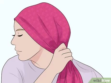 Rectangle Head Scarf Tying Ideas, Head Covers For Women, How To Tie A Tichel, Jewish Hair Covering, Tie A Head Scarf Tutorials, Tying Head Scarf, Ways To Tie A Head Scarf, Head Scarf Tying Tutorial, How To Tie A Headscarf