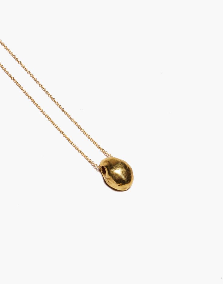 Elegant Hand Cast Brass Necklaces, Elegant Hand Cast Gold Necklaces, Elegant Hand-cast Pendant Necklace, Elegant Gold Hand Cast Necklaces, Elegant Gold Hand Cast Necklace, Elegant Handmade Pendant Necklace, Organic Necklace, Circle Jewelry, Minimal Jewelry