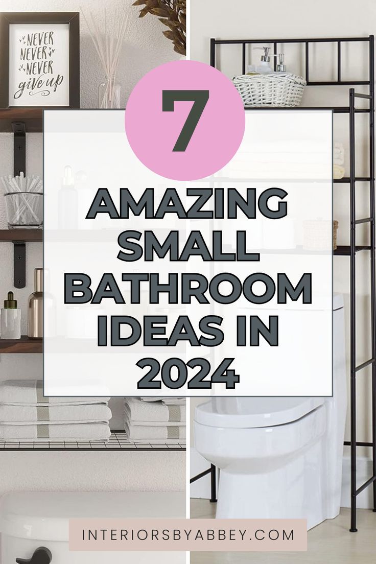 7 Amazing Small Bathroom Ideas In 2024 How To Decorate A Small Bathroom, Amazon Apartment Must Haves, Amazon Apartment, Apartment Must Haves, Bright Decor, Multipurpose Furniture, Small Bathroom Ideas, Trendy Home Decor, Light Bright