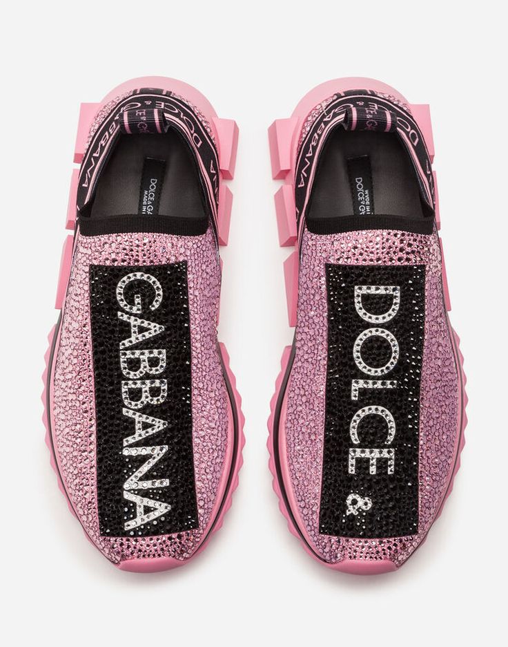 Dolce And Gabbana Shoes, Iconic Socks, Dolce Gabbana Sneakers, Perfect Wedding Shoes, Fresh Shoes, Hype Shoes, Womens Shoes High Heels, Leather Shoes Woman, Pink Shoes