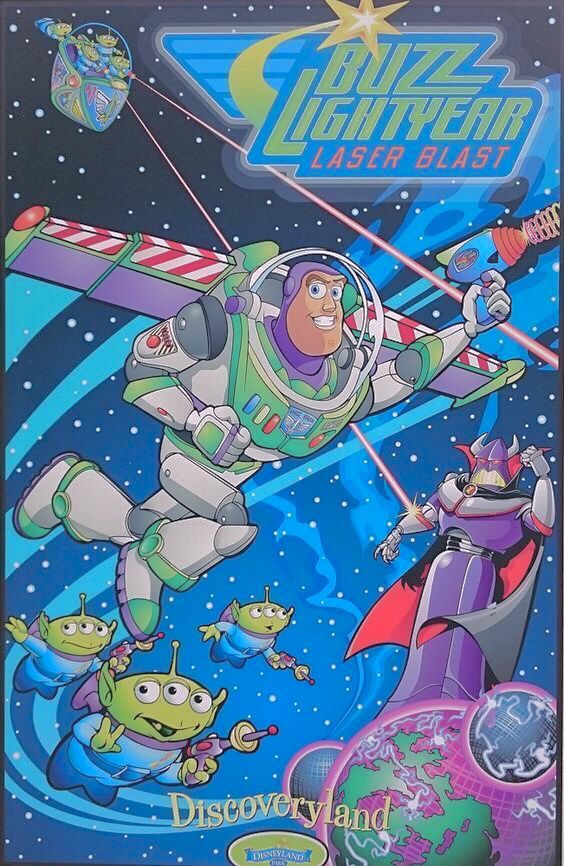 an advertisement for the disney and pixama movie, featuring buzz lightyears