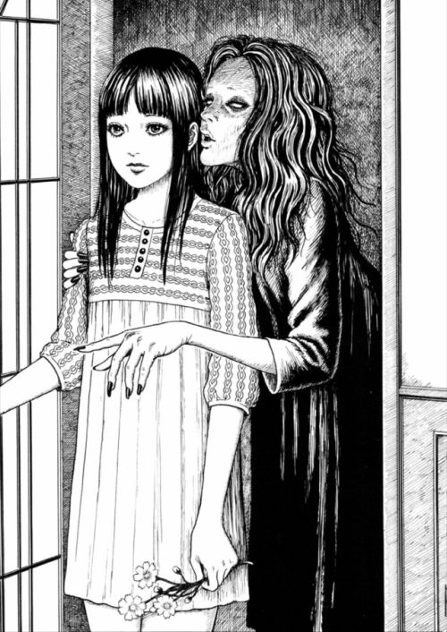 Bakugou Manga, Japanese Horror, 다크 판타지, Junji Ito, Arte Inspo, Manga Artist, Scary Art, Creepy Art, Horror Art