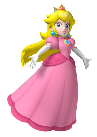 the princess in pink is wearing a tiara and holding her arms out with both hands