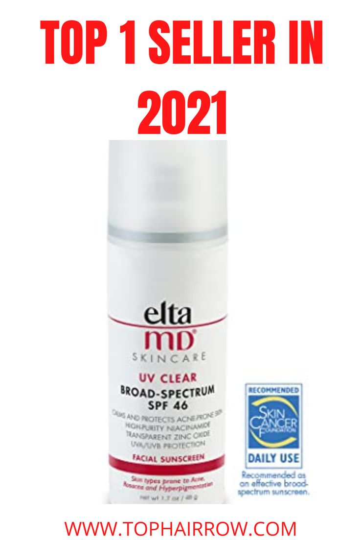 Oil-free EltaMD UV Clear facial sunscreen is recommended by dermatologists because it helps calm and protects sensitive skin types prone to acne, rosacea, and discoloration. This mineral-based face sunscreen is lightweight and silky. It contains ingredients that the appearance of healthy-looking skin. Ingredients: Active Ingredients- 9.0% Zinc Oxide, 7.5% OctinoxateInactive Ingredients- Purified Water, Cyclopentasiloxane, Niacinamide, Octyldodecyl Neopentanoate, Hydroxyethyl Acrylate/Sodium Best Sunscreen For Face, Hydrate Face, Makeup Baddie, Good Sunscreen For Face, Makeup Euphoria, Baby Hair Ties, Best Hair Ties, Aveeno Positively Radiant, Sunscreen For Face