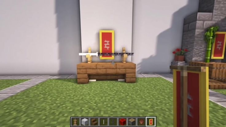 Speed_art(@minecraft_nice_build) on TikTok: Tutorial how to make a katana in Minecraft #minecraftbuilding #tendance #minecraftpe #minecraft #fyp #viral #build #katana #tuto #tutorials Minecraft Japanese Lantern Ideas, Minecraft Japanese Room Ideas, Minecraft Register, Naruto Minecraft Builds, Japanese Banner Minecraft, Japanese Room Ideas, Minecraft Lantern, Japanese Minecraft Builds, Interior Design Minecraft