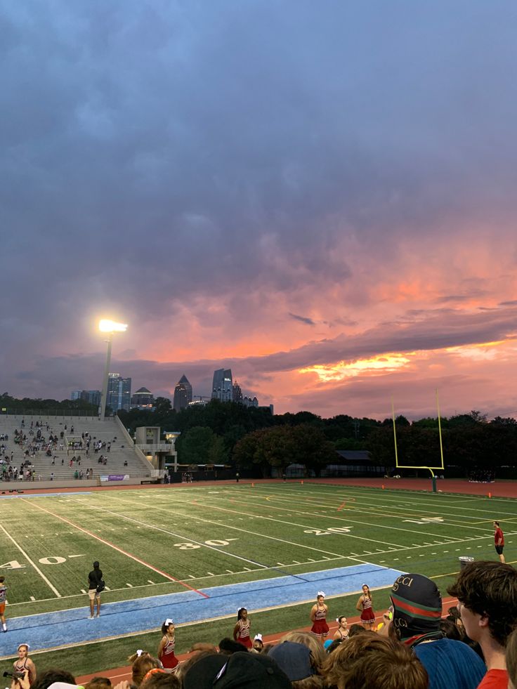 FNL, Friday night lights Hs Football Games, Friday Night Lights Cheer, Highschool Football Game Aesthetic, Brett And Becca, Football Game Aesthetic High School, Neon Night Football High Schools, Football Games Aesthetic, Football Season Aesthetic, Football Game Highschool