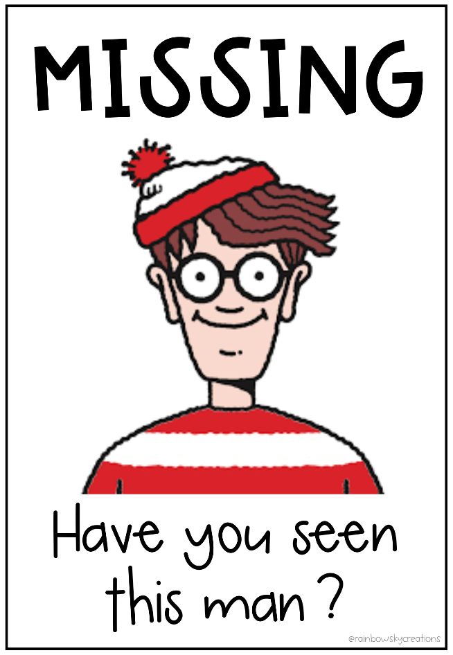 a poster with the words missing have you seen this man? and an image of a person wearing a santa hat