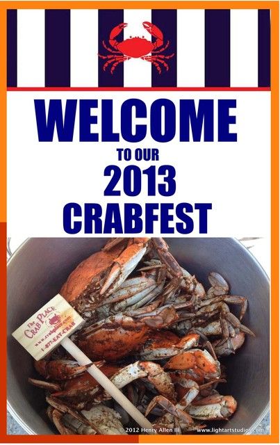 the crab fest is coming to town this year, and it's time to celebrate