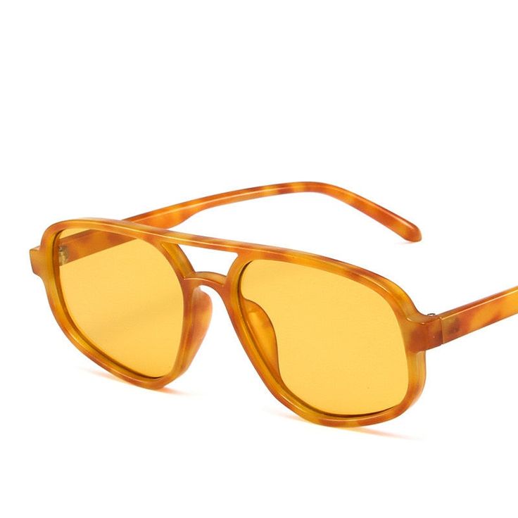 Introducing our stylish orange lens sunglasses - the perfect accessory for anyone looking to add a pop of color to their outfit. These sunglasses feature a sleek, lightweight frame and vibrant orange lenses that provide excellent UV protection. Key Characteristics: Lenses optical attribute: 100% UV400 Protection Lens Height: 41MM Lens Width: 54MM Shipping: Guaranteed safe + secure checkout 100% money back guarantee Not sold in stores, limited quantity available Double Bridge Sunglasses, Mens Eye Glasses, Mens Sunglasses Fashion, Yellow Tea, Mens Fashion Simple, Bag Flower, Flower Yellow, Shades For Women, Glasses Men