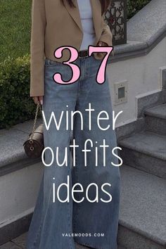 Elegant Office Outfit, Wide Leg Jeans Outfit, Streetwear Lifestyle, Trendy Christmas Outfits, Winter Outfit Ideas, Red Carpet Outfits, Utilitarian Style, Sheepskin Coat, Types Of Jackets