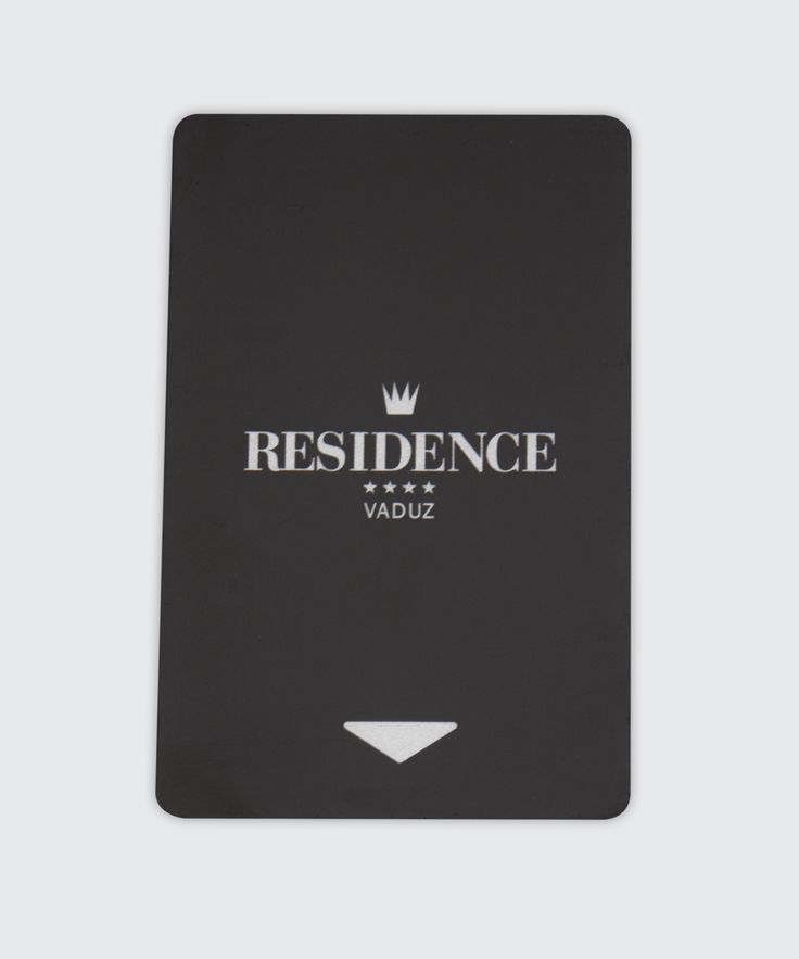 a black and white photo with the residence logo on it