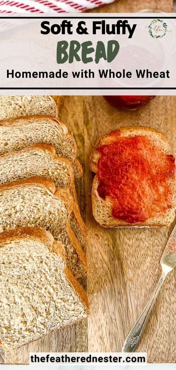 a loaf of bread sitting on top of a wooden cutting board next to sliced bread