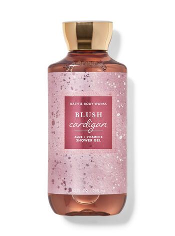 Blush Cardigan Shower Gel | Bath & Body Works Blush Cardigan, Vanilla Body Wash, Neutrogena Makeup Remover, Bath And Body Work, Fresh Skin, Body Bars, Bath And Bodyworks, Cozy Night, Gentle Cleanser