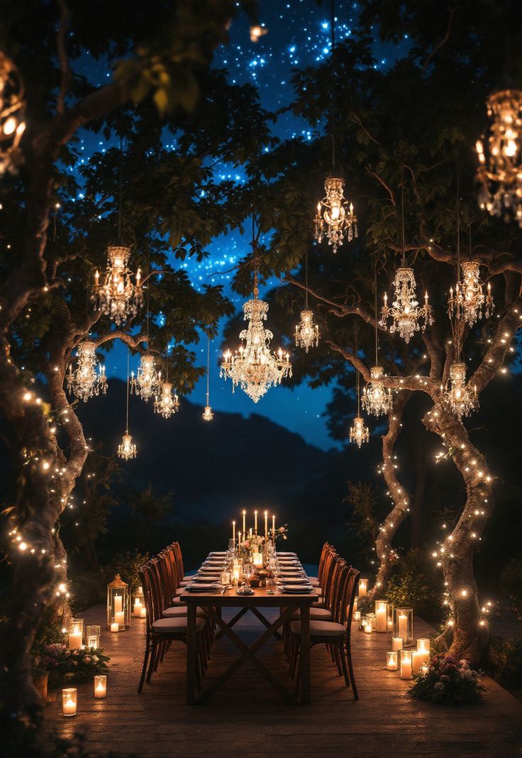 Small Wedding Ideas Ambient Lighting Wedding, Intimate Candlelit Wedding, Candle Lit Wedding Reception Romantic, Candle Lit Wedding Reception, Candlelit Wedding Reception, Midnight Wedding, Nighttime Wedding, Small Intimate Wedding Ideas, Night Weddings