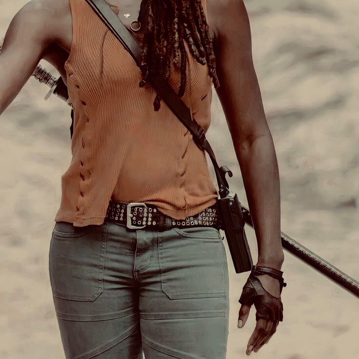 Michonne Aesthetic, Michonne Hawthorne, Hawthorne Aesthetic, Michonne Twd, Twd Aesthetic, Walking Dead, The Walking Dead, Walking, Human