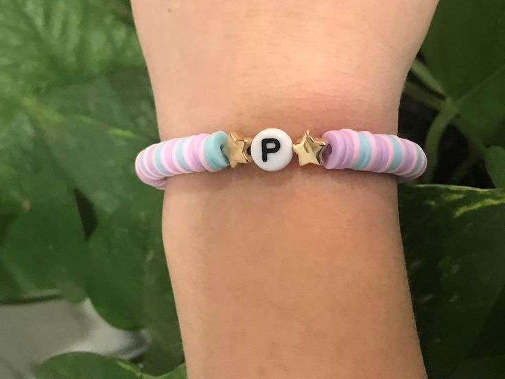 one set bracelet. Any three colors of your choice name or letter has to be added Set Bracelet, Letter Bracelet, Personalized Gift Wrap, Themed Jewelry, One Set, Three Color, Favorite Jewelry, Lawn, Personalized Gifts