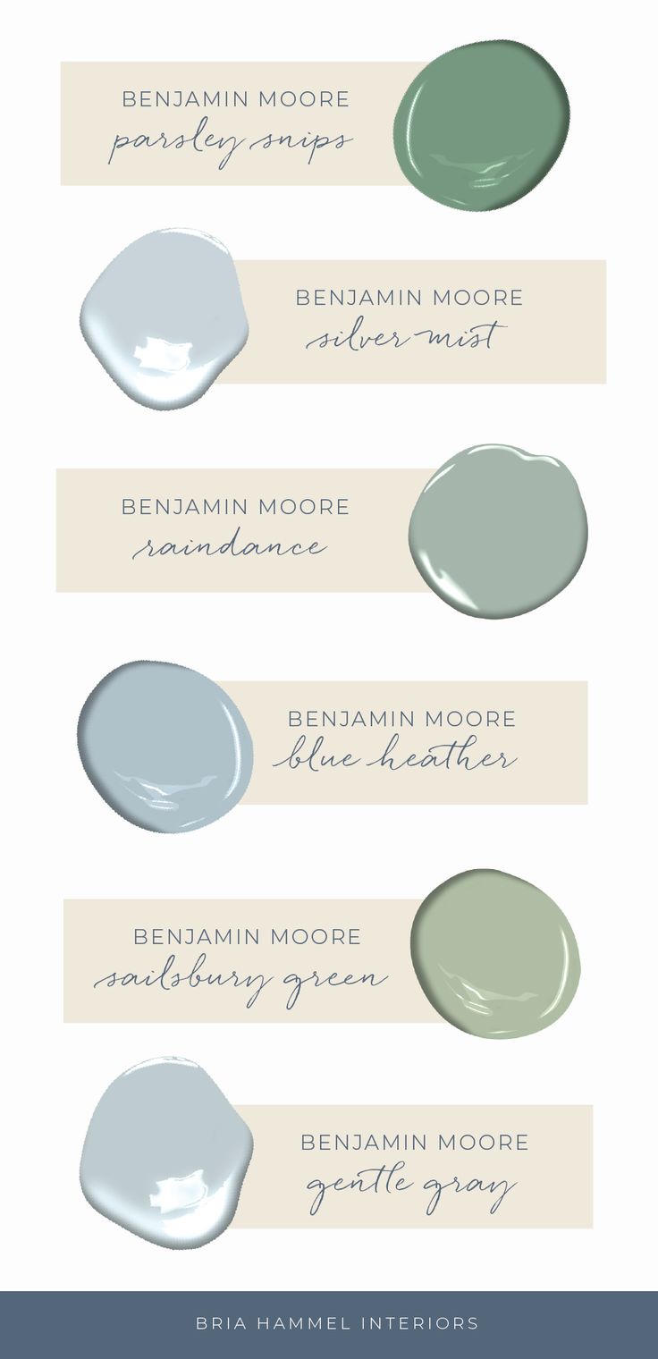 the different shades of paint that you can use in your home