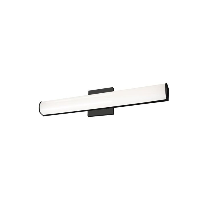 Kuzco Lighting - VL61220-BK - LED Bathroom Fixture - Longitude - Black Led Bathroom Vanity Lights, Cedar Walls, Kuzco Lighting, Steel Detail, Led Bathroom, Gold Chrome, Led Vanity, Bath Bar, Bathroom Wall Lights