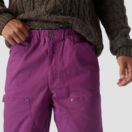 The rugged Carpenter Pant is easy-going, but its stretchy waist, tough twill fabric, and utility features keep us ready for the next task. Utility Work Pants For Outdoor With Belt Loops, Utility Work Pants With Patch Pockets For Outdoor, Utility Pants With Patch Pockets For Outdoor Work, Utility Bottoms With Functional Pockets For Outdoor Work, Outdoor Tapered Leg Work Pants With Cargo Pockets, Functional Cotton Pants With Patch Pockets, Functional Cotton Bottoms With Patch Pockets, Utility Cargo Pants With Tapered Leg For Outdoor Work, Utility Bottoms With Patch Pockets For Outdoor Work