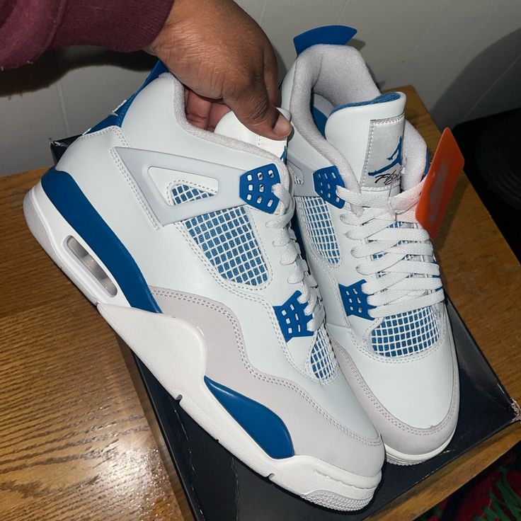 100% Authentic Proof Of Original Purchase. Deadstock 2024 “Industrial Blue” Jordan 4. Hot Item. Don’t Miss Your Chance. All Jordan 4 Shoes, Air Jordan 4 Navy Blue, Industrial Blue Jordan 4, Shoes Size 5, Quinceanera Shoes Heels Blue, Jordan 4 Industrial Blue, Cheap Jordan 4, Blue Jordans 4s, Blue Sneakers With Ortholite Insole For Streetwear