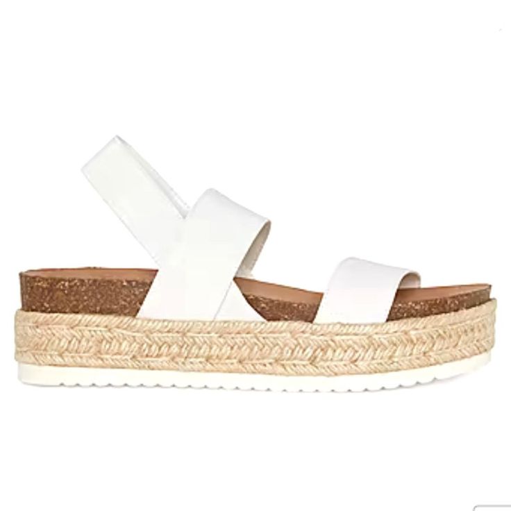 A.N.A Coy Espadrilles Wedge Heels Women's Sandals -New With Box -Brand: A.N.A -Color: White -Size: 10m -Material: Fabric/Elastic -Heel Height: 2 Inch -Platform Height: 1.25 Inch -Wedge Heels -Elastic Strap -Open Toe -Made In China Trendy White Wedge Sandals For Vacation, White Summer Wedge Sandals For Vacation, Summer Wedge Sandals With Cork-bed Midsoles For Vacation, White Espadrille Wedge Sandals For Spring, White Wedge Sandals With Textured Footbed For Vacation, White Wedge Sandals With Textured Footbed For Summer, White Textured Footbed Wedge Sandals For Summer, White Open Toe Synthetic Espadrilles, White Textured Wedge Sandals For Summer