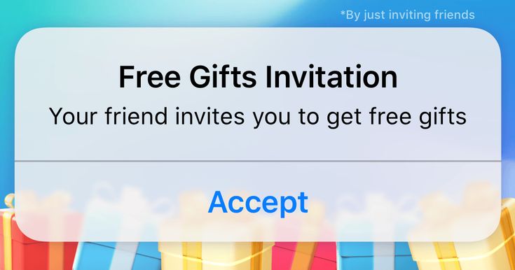 a sign that says free gifts for friends