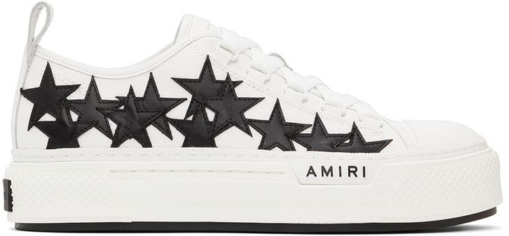 Shoes Outfit Fashion, Black Stars, Low Sneakers, Leather Pulls, Black Star, Canvas Sneakers, Platform Sneakers, Black Rubber, Nappa Leather