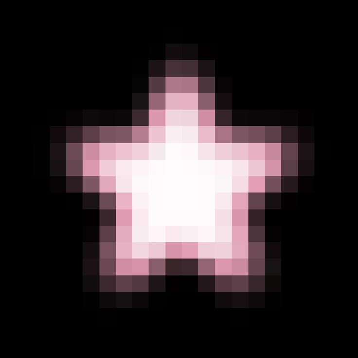 an image of a cross made out of pink and black squares on a black background