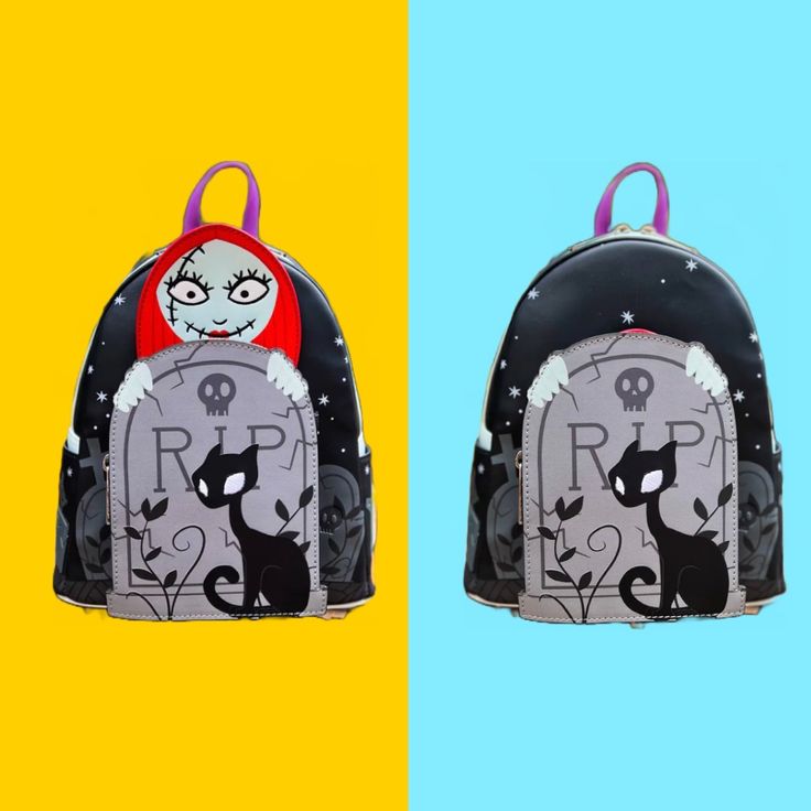 Loungefly Sally Cemetery Mini Backpack Brand New - With Tags Zip Around Closure Adjustable Straps Dimensions 10.5h X 9w X 4.5d Black Standard Backpack For Halloween, Loungefly Halloween, Black Halloween Standard Backpack, Halloween Standard Backpack With Zipper Closure, Disney Loungefly Backpack Halloween, Spongebob Squarepants Sandy, Loungefly Mini Backpack Hello Kitty, Loungefly Mini Backpack Disney, Loungefly Mini Backpack Nightmare Before Christmas