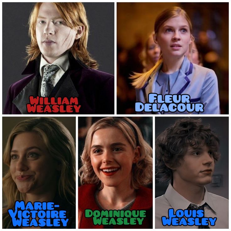 four different actors are featured in the movie series, which is based on harry potter