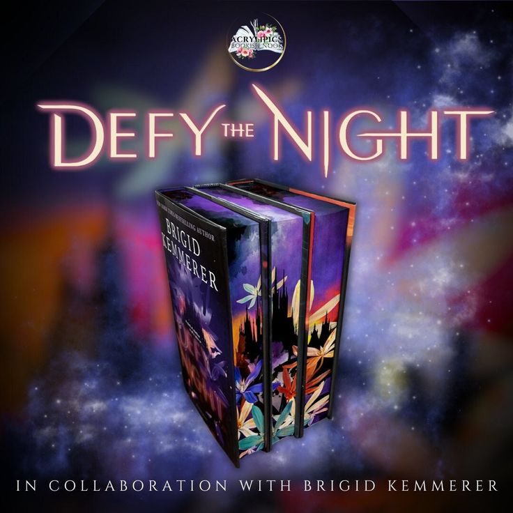 a book with the title defy the night in collaboration with brigid kemper