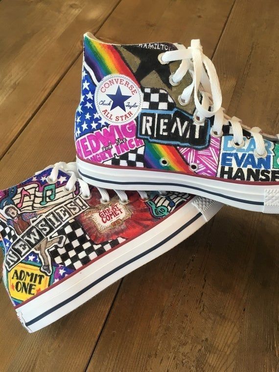 Boty Converse, Converse Design, Broadway Show, Hollywood Fl, Mia 3, Cooler Look, Swag Shoes, Theatre Kid, Shoe Art