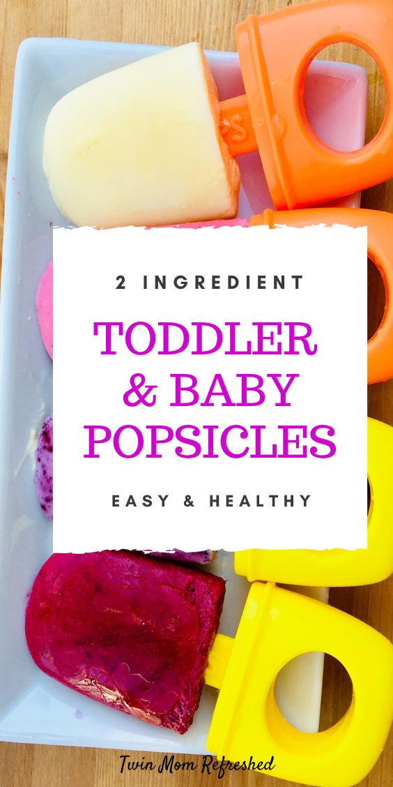 an easy and healthy toddler and baby pops recipe