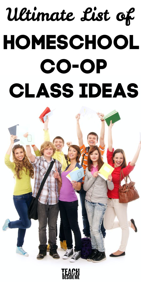 the ultimate list of homeschool co - op class ideas