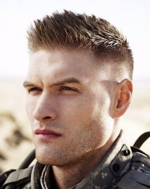 60 Military Haircut Styles for a Disciplined Look | Men Hairstylist Army Haircut, Military Haircuts Men, Military Haircuts, Smart Hairstyles, Military Hair, Military Cut, Military Haircut, Baby Boy Haircuts, Square Face Hairstyles