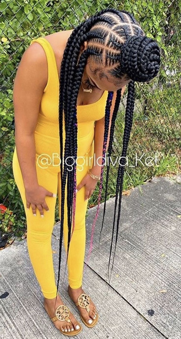 Big Cornrows Hairstyles, Lemonade Braids Hairstyles, Caribbean Queen, Feed In Braids Hairstyles, Goddess Braids Hairstyles, African Hair Braiding Styles, Cute Braided Hairstyles, Braided Cornrow Hairstyles, Braids Hairstyles Pictures