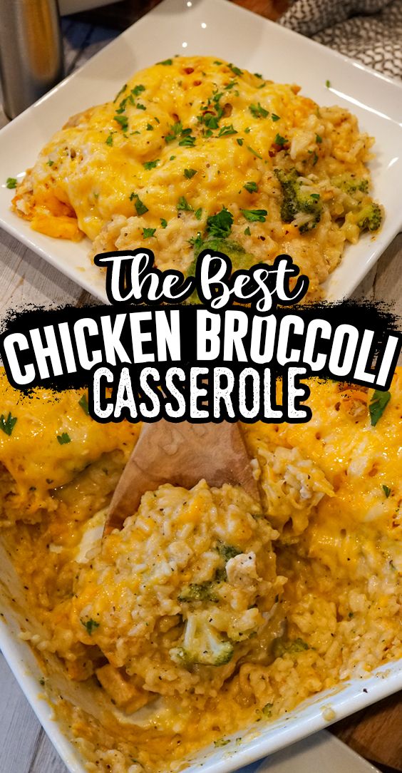 the best chicken broccoli casserole recipe