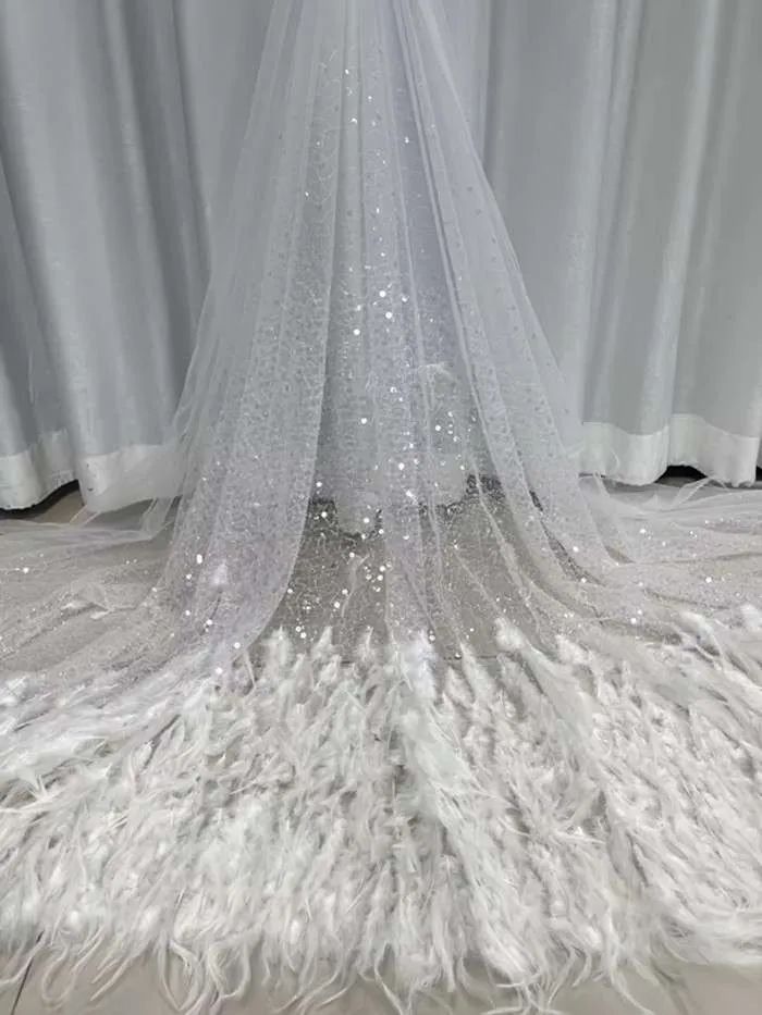 Luxury feather lace fabric for bridal lace fabric by selling 5 yards/lot ,it is suitable Occasion formal,party dress,church dress, celebration,normal dress Church Dress, Bridal Lace Fabric, Formal Party Dress, Church Dresses, African Countries, Formal Party, Bridal Lace, Lace Fabric, Party Dress